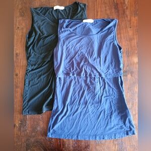 Latched Mama Nursing Tank Tops, L